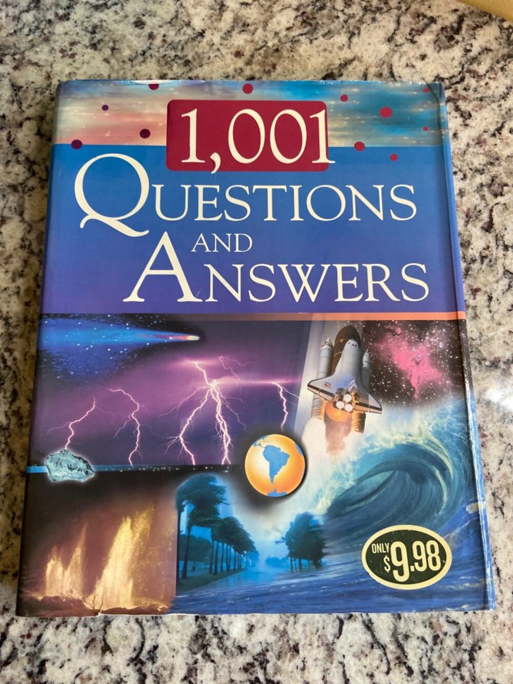 1001 Questions And Answers Illustrated Nicola Baxter Hardcover Book